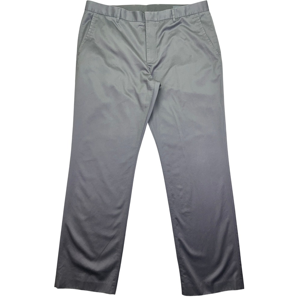 Bonobos Friday Dress Pants Gray Business Casual Career Sz 36‎ Fits 38" Preppy